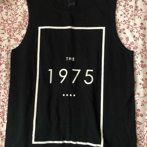 The 1975 Black Tank Top